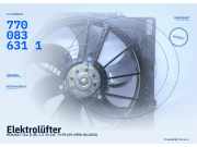 Elektrolüfter RENAULT Clio II (B) 7700836311
