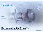 Riemenscheibe für Generator FORD Focus Turnier (DNW) TF10924