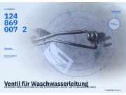 Ventil für Waschwasserleitung MERCEDES-BENZ CLK (C208) 1248690072
