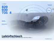 Ladeluftschlauch RENAULT Modus - Grand Modus (P) 8200307354