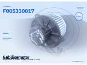 Gebläsemotor HYUNDAI XG F00S330017