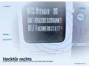 Hecktür rechts FORD Courier Kasten (J3S, J5S)