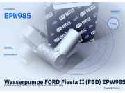 Wasserpumpe FORD Fiesta II (FBD) EPW985