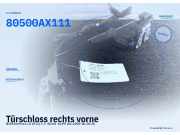 Türschloss rechts vorne NISSAN Micra (K12) 80500AX11A 80500AX111