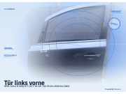 Tür links vorne OPEL Zafira B (A05)