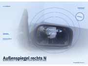 Außenspiegel rechts NISSAN Almera I (N15)