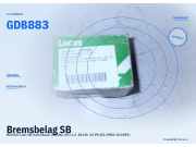 Bremsbelag SB HONDA Civic III Hatchback (AL, AG, AH) GDB883