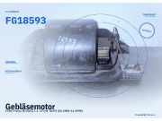 Gebläsemotor FORD Fiesta III (GFJ) FG18593