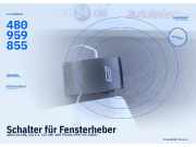 Schalter für Fensterheber AUDI A6 (4B, C5) 4B0959855