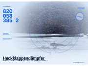 Heckklappendämpfer RENAULT Clio III Grandtour (R) 8200583852