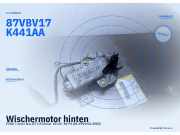 Wischermotor hinten FORD Transit Bus (E) 87VBV17K441AA