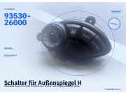 Schalter für Außenspiegel HYUNDAI Santa Fe I (SM) 93530-26000