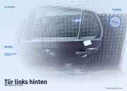 Tür links hinten VW Golf V (1K1)