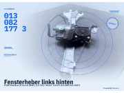 Fensterheber links hinten FORD Mondeo III Kombi (BWY) 0130821773