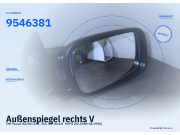 Außenspiegel rechts VW Passat B3/B4 (3A2, 35I) 9546381