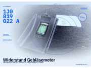 Widerstand Gebläsemotor VW Lupo (6X/6E) 1J0819022A