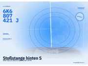 Stoßstange hinten SEAT Ibiza II (6K) 6K6807421J