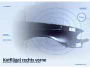 Kotflügel rechts vorne OPEL Astra F
