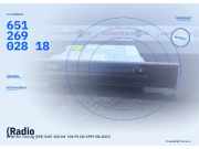 (Radio BMW 5er Touring (E39) 65126902818) 65126902818
