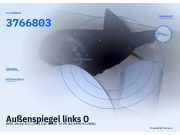 Außenspiegel links OPEL Vectra B CC (J96) 3766803
