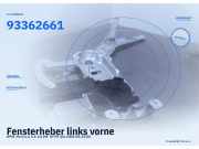 Fensterheber links vorne OPEL Meriva A 93362661