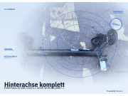 Hinterachse komplett FORD Fiesta VI (CB1, CCN)