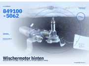 Wischermotor hinten MAZDA 323 C IV (BG) 849100-5062