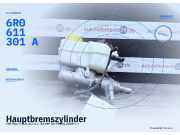 Hauptbremszylinder VW Polo V (6R, 6C) 6R0611301A