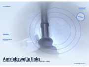 Antriebswelle links AUDI 80 Avant (8C, B4)