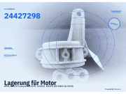 Lagerung für Motor OPEL Astra H Caravan 24427298