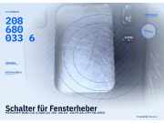 Schalter für Fensterheber MERCEDES-BENZ CLK (C208) 2088200010 2086800336
