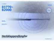 Heckklappendämpfer KIA Soul II (PS) 81770-B2000