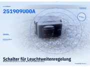 Schalter für Leuchtweitenregelung NISSAN Note (E11) 251909U00A