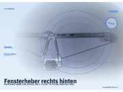Fensterheber rechts hinten MERCEDES-BENZ 190 (W201)