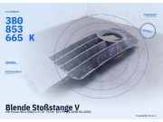 Blende Stoßstange VW Passat B5.5 (3B3) 3B0853665K