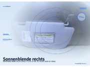 Sonnenblende rechts MERCEDES-BENZ Vaneo (414)