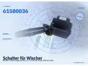 Schalter für Wischer PEUGEOT 206 Schrägheck 96171693ZL 61580036