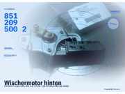 Wischermotor hinten TOYOTA Previa I (R1, R2) 8512095002