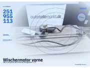 Wischermotor vorne VW Transporter III Pritsche/Fahrgestell (24) 251955113