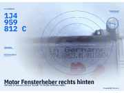 Motor Fensterheber rechts hinten VW Golf IV Variant (1J) 1J4959812C