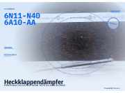 Heckklappendämpfer FORD Fusion (JU) 6N11-N406A10-AA