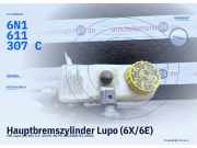 Hauptbremszylinder Lupo (6X/6E) VW (10.2000–07.2005) 6N1611307C