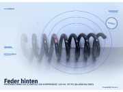 Feder hinten MERCEDES-BENZ CLK (C208)