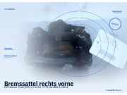 Bremssattel rechts vorne FIAT Grande Punto (199)