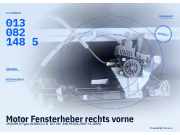 Motor Fensterheber rechts vorne JAGUAR X-Type (X400) 0130821485
