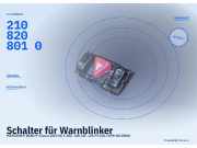 Schalter für Warnblinker MERCEDES-BENZ E-Klasse (W210) 2108208010
