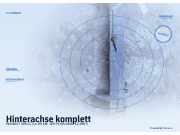 Hinterachse komplett PEUGEOT 206 CC