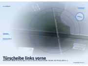 Türscheibe links vorne MERCEDES-BENZ B-Klasse (W246)