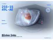 Blinker links NISSAN Sunny III (N14) 215-1549L-AE