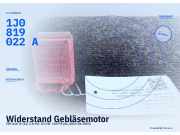 Widerstand Gebläsemotor VW Golf IV (1J) 1J0819022A